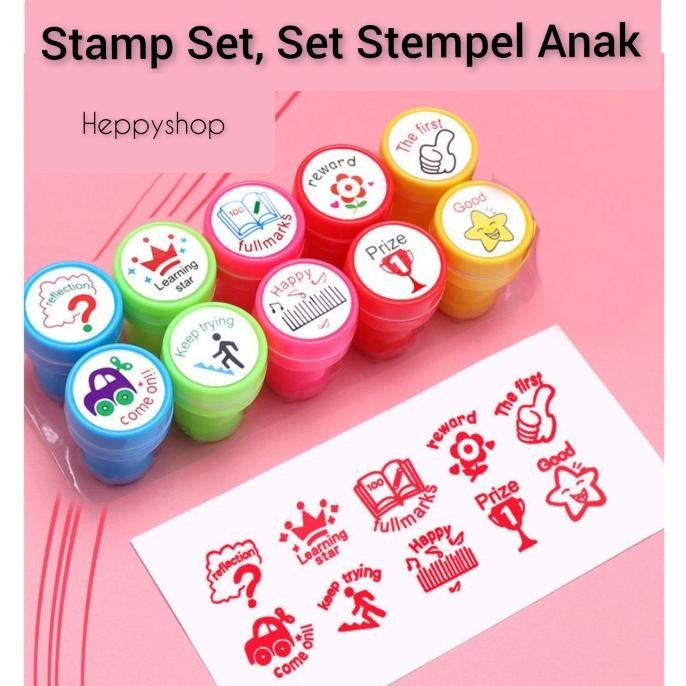 

*#*#*#] Stamp Set, Set Stempel Anak