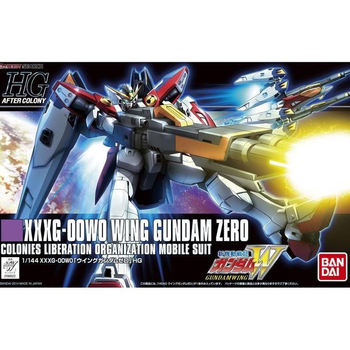 HGAC 174 HG AFTER COLONY Wing Gundam Zero BANDAI