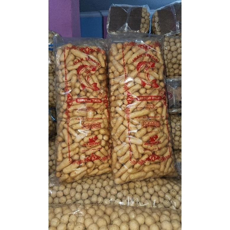 

NLD-1419 1kg kerupuk ikan tengiri bulat /lonjong kerupuk ikan BAROKAH TENGIRI Berkualitas