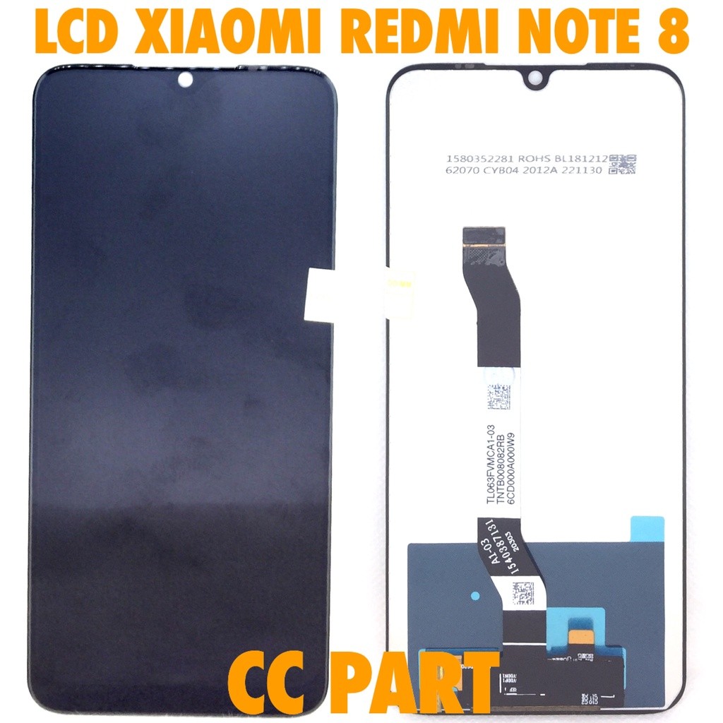 Lcd Touchscreen Xaiomi Redmi NOTE 8