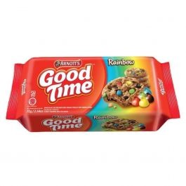 

GOOD TIME RAINBOW CHOCOCHIPS COOKIES 72 GR 8994755030479