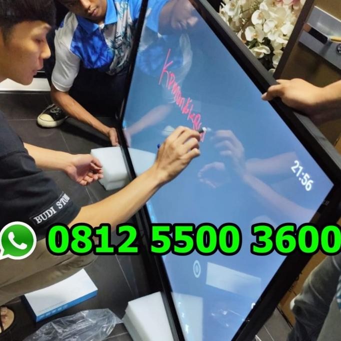 TV TOUCHSCREEN IFP 55 inch Interactive Board Smart Tv Layar Sentuh 100% Original 55" 55 inc