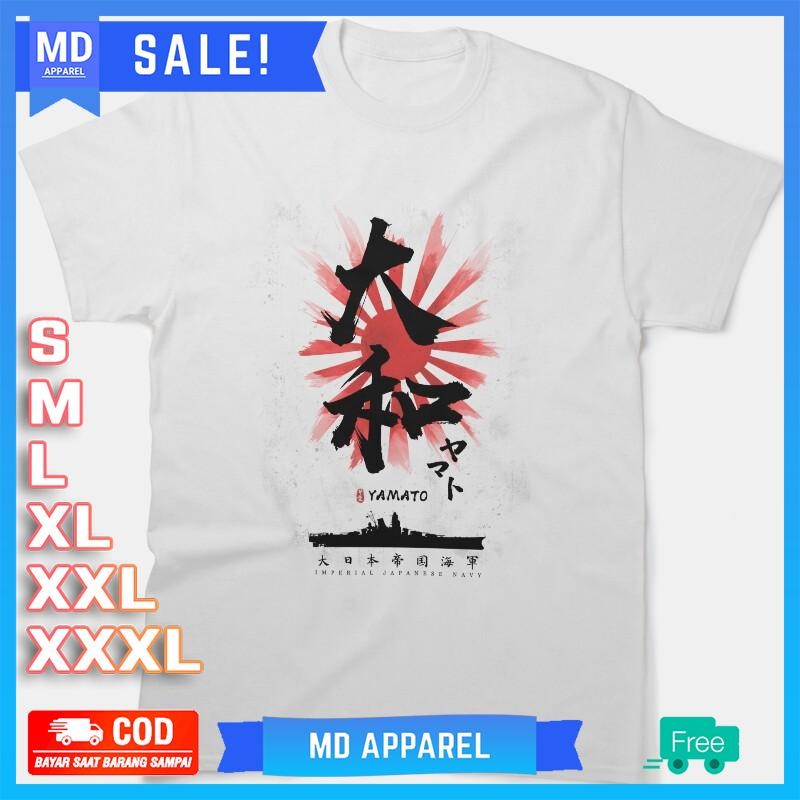 Baju IJN Yamato Battleship Calligraphy