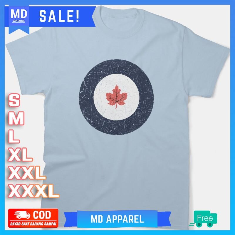 Baju Vintage Look WW2 Royal Canadian Air Force Roundel
