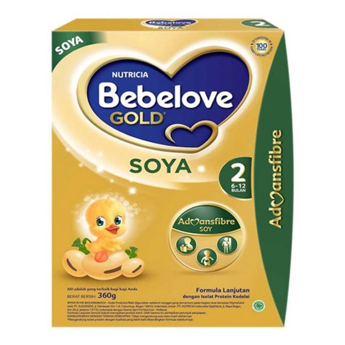 

BEBELOVE GOLD SOYA 2 360 GR / SUSU ANAK