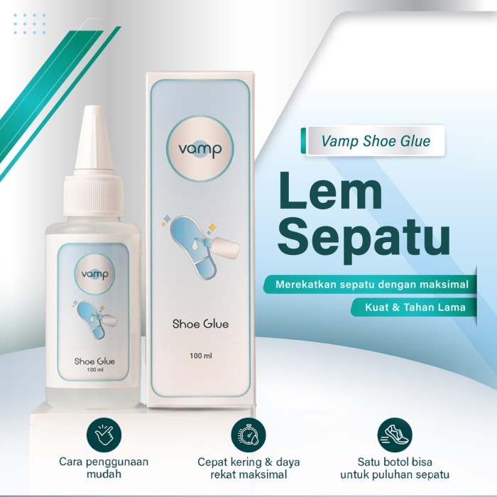 EKSLUSIF Vamp Shoe Glue Lem Sepatu Kuat dan Tahan Lama