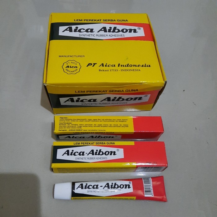 TERBAIK Lem Aica Aibon Tube 18gr / Aica Aibon 18gr