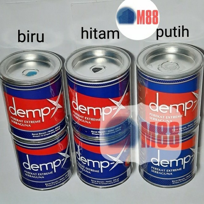 DISKON Lem Epoxy DempX A + B = 200 gram Perekat Extreme DEMP-X DEMP X