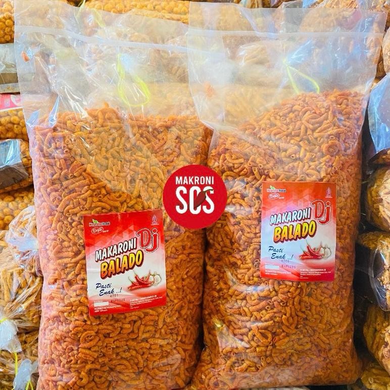 

VE29 1KG | 1000gr Makaroni Pipa Balado Snack Makaroni Pipa Rasa Pedas Balado Gurih makaronisos Hemat