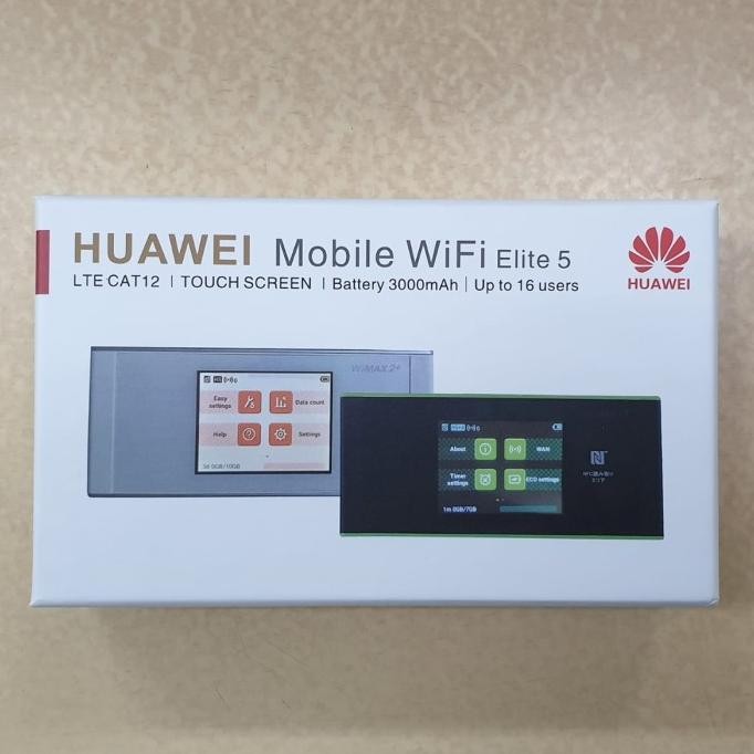 Modem Mifi 4G Huawei Elite 5 Support Dual Band Wifi 2.4G 5G TF