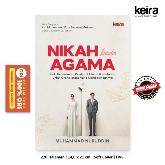 

KEIRA publishing - Original Buku Nikah Beda Agama - Karya Muhammad Nurudin 2202