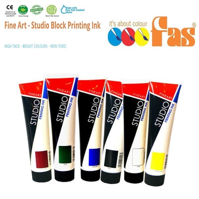 

TERBARU FAS Studio Ink (Block Printing Ink) 100 ml