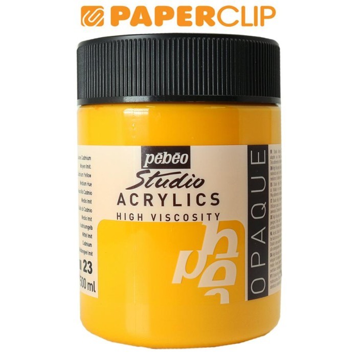 

TERBARU CAT ACRYLIC PEBEO STUDIO CADMIUM YELLOW MEDIUM HUE 500ML 171023 BISA GOSEND!