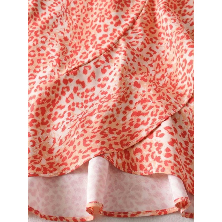 Ab357038 Rok Panjang Midi Skirt Leopard Macan Wanita Korea Import Ladyykooh99