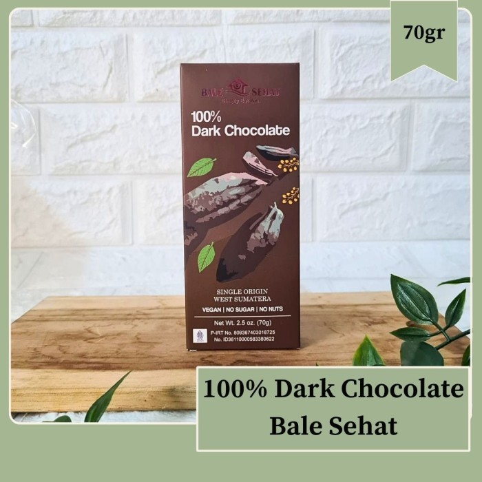 

Ready Warung Shiha - Dark Choco Vegan 100% Bale Sehat 75 gr