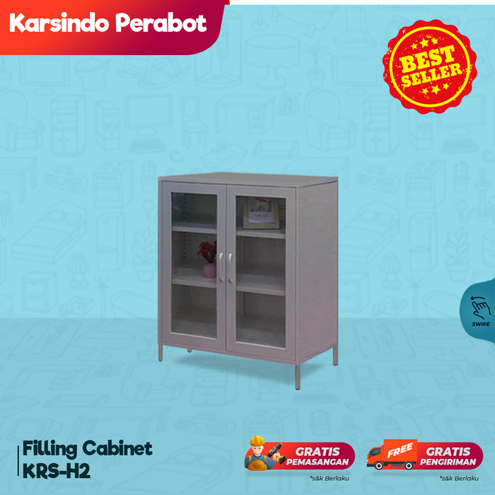 

Lemari Arsip/Filling Cabinet Krs H-2 Import