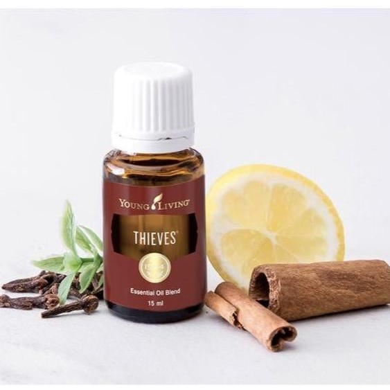 Thieves Essential Oil 15 Ml 100% Original Young Living Sundaemoode