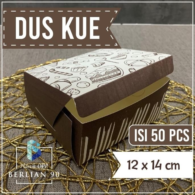 

Dus Kue 12 x 14 Isi 50 / Dus Snack / Box Snack