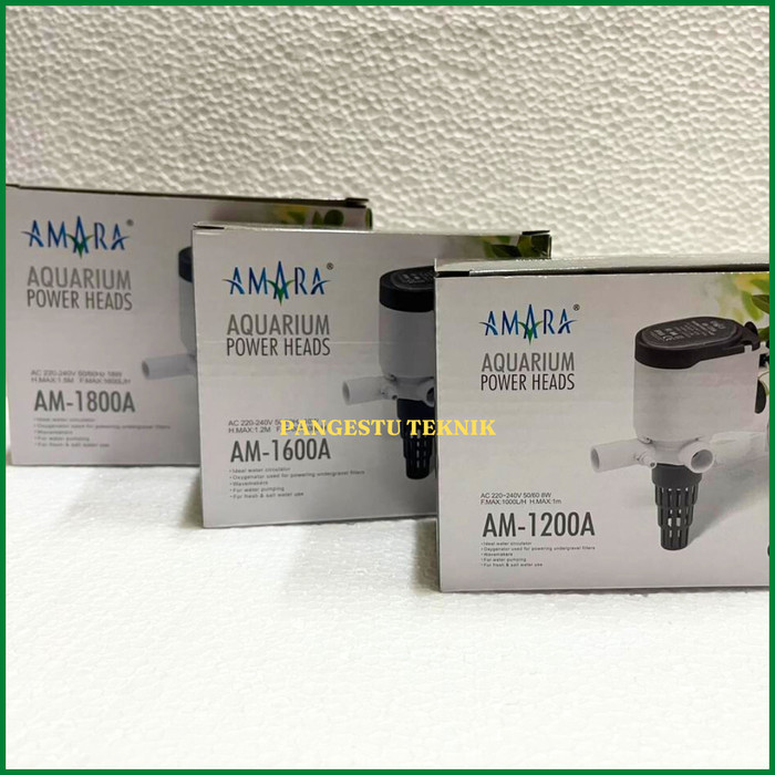 TERBAIK Pompa Celup Akuarium AM Series AM 1200 1600 1800 2600 / Power Head Pompa Celup Aquarium
