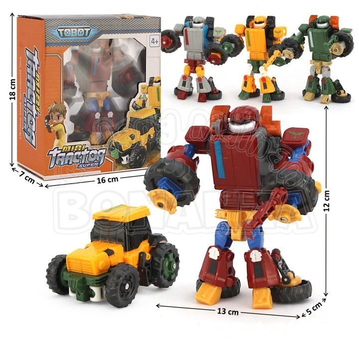 [Bonanza] Mainan Anak Tobot Mini Tractor / Metro