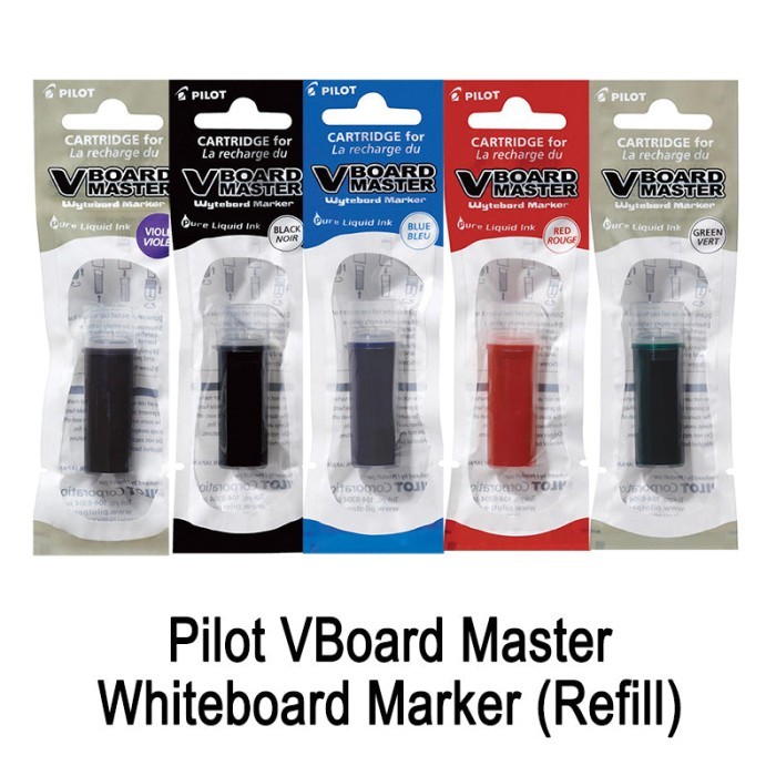 

STOK TERBATAS REFILL ISI SPIDOL WHITEBOARD PILOT V BOARD MASTER WBS-VBM KODE 118