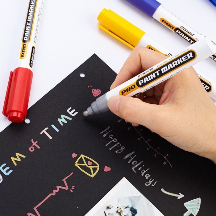 

PRODUK TERBATAS MONAMI PRO PAINT INDUSTRIAL MARKER 12 COLOR SPIDOL ALCOHOL BASED KODE 992