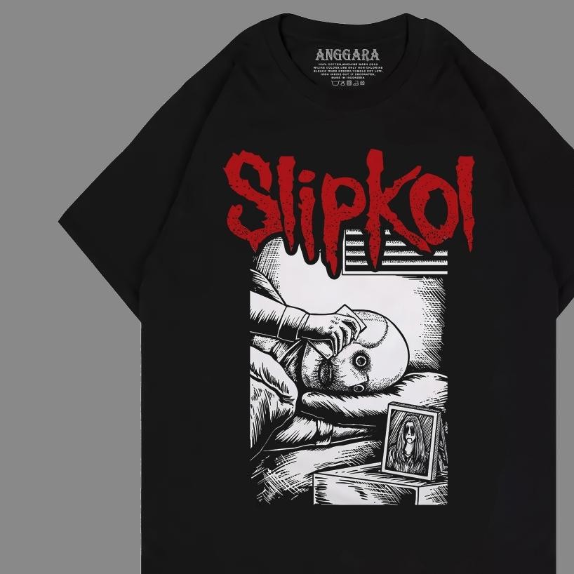 Promo Kaos Slipknot Parody Slipkol Kaos Metal Parody Kaos Band