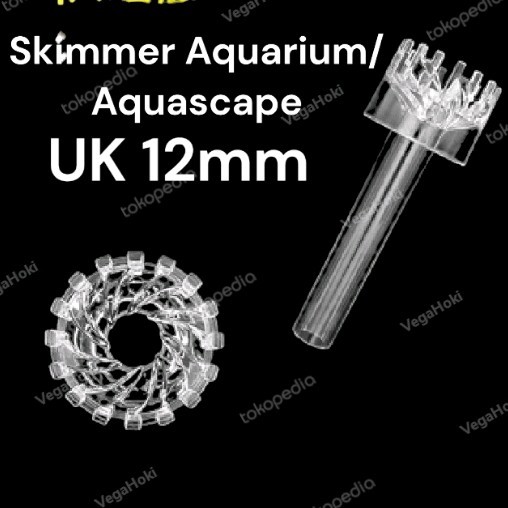 TERJAMIN Skimmer Aquarium Kolam Koi Skimmer Aquascape Filter Aquarium