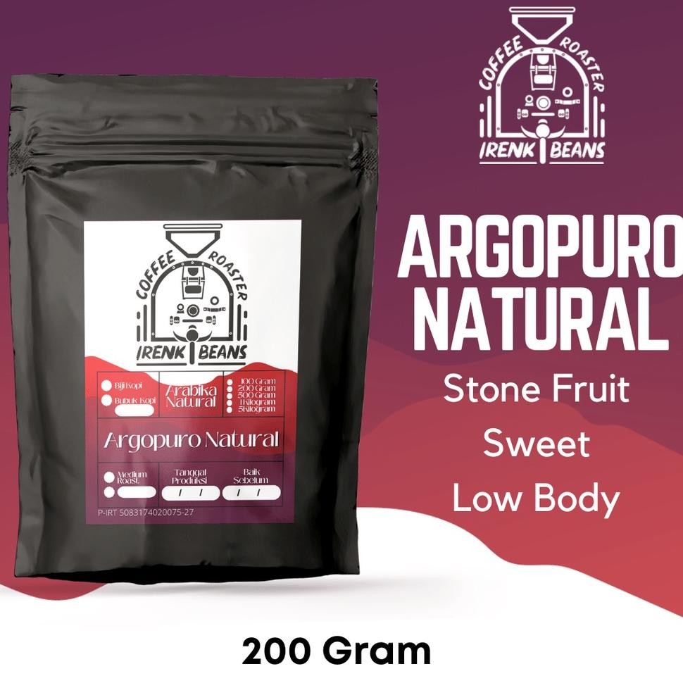 

Opi Arabica Argopuro Natural 200G Bubu