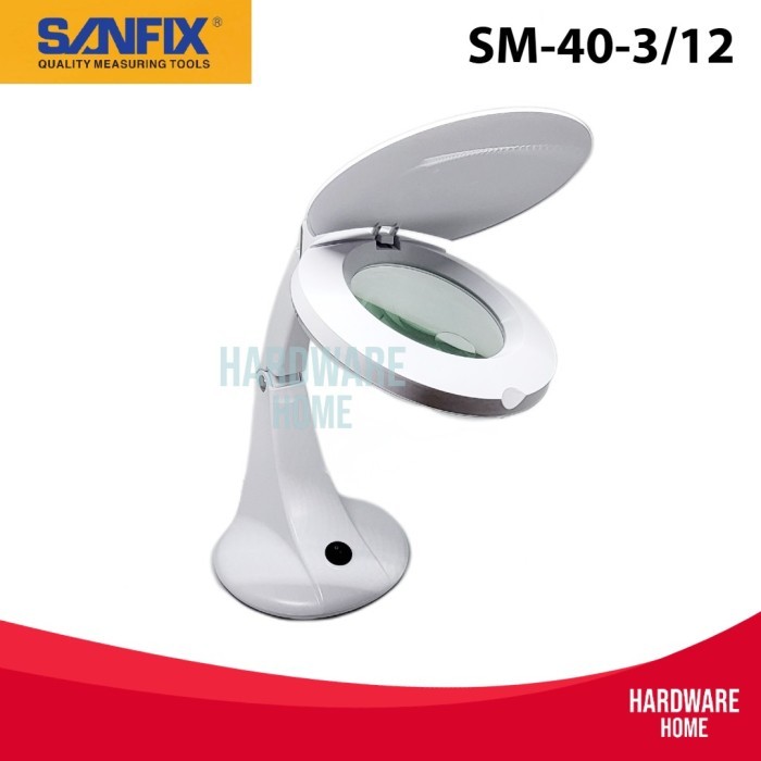 

BOOM SALE KACA PEMBESAR MAGNIFYING LAMP LAMPU SERVICE SANFIX SM-40-3/12 KODE 965