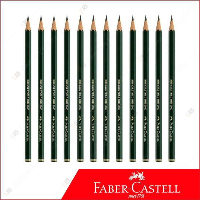 

BERKUALITAS PENSIL FABER CASTELL 8B 7B 6B 5B 4B 3B 2B B HB F H 2H 3H 4H 5H 6H (ORI KODE 472