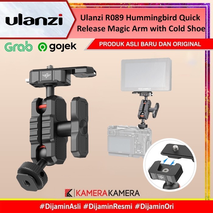 TERBARU Ulanzi R089 Hummingbird Quick Release Magic Arm with Cold Shoe HOT SALE