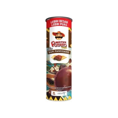 

Mister Potato Crisps Sapi Panggang 106Gr