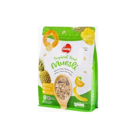 

Oatsy Muesli Tropical Fruit 500Gr/Pcs