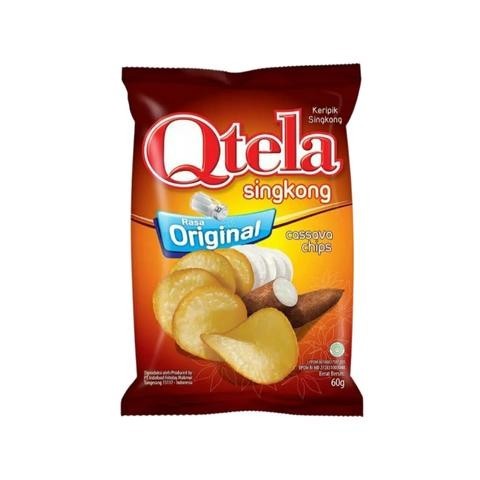 

Qtela Keripik Singkong Orginal 180Gr/Pcs