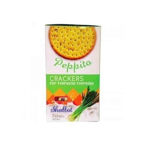 

Peppito Crackers Shallot 180Gr
