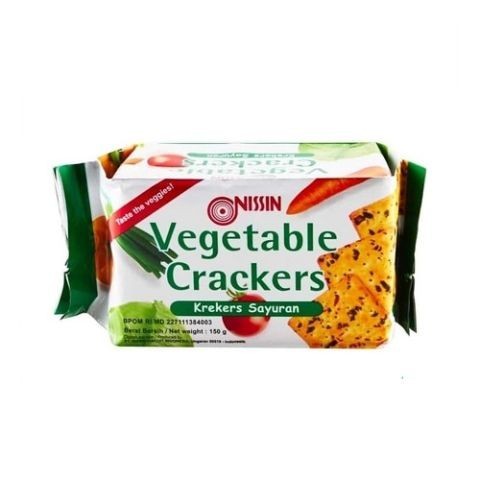 

Nissin Vegetable Crackers 150Gr/Pcs