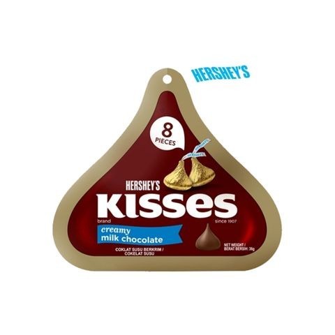 

Hershey Kisses Creamy Milk Cho 36Gr/Pcs