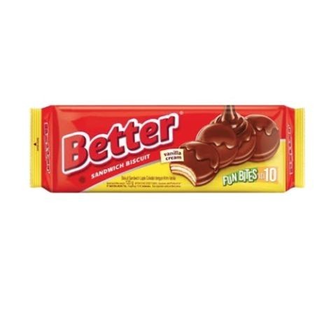 

Better Fun Bites Vanilla Cream 100Gr/Pcs