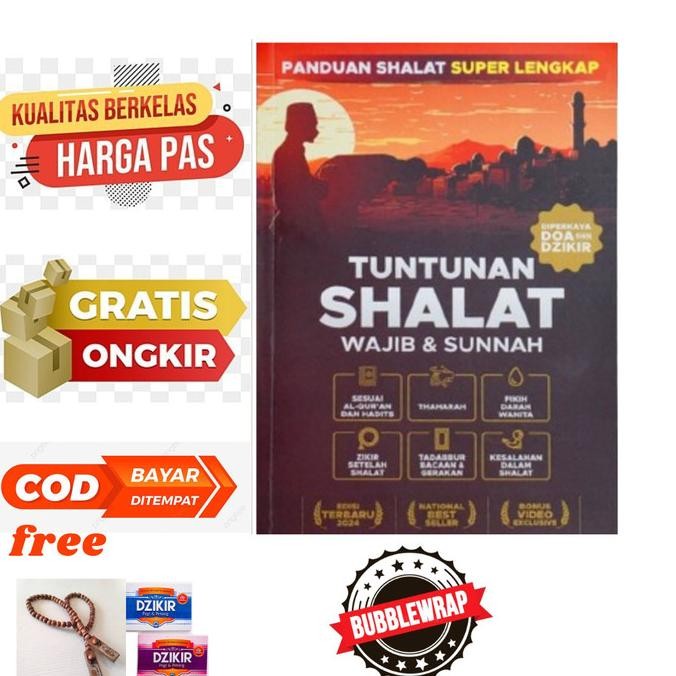 

Buku Tuntunan Shalat Wajib & Sunnah ORIGINAL 100% - Mahzab SYAFI'I (BONUS TASBIH + BUKU SAKU DZIKIR PAGI & PETANG) 2202