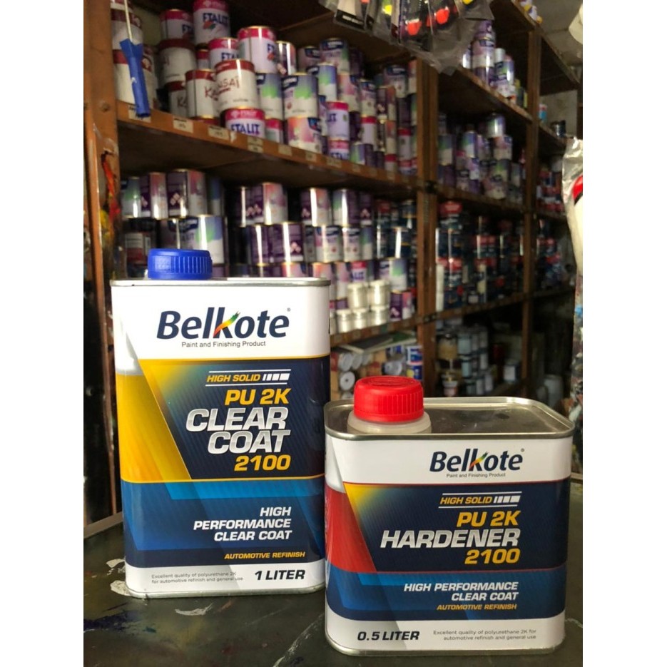 VORESFORID CLEAR COAT HS BELKOTE 2100 HIGH PERFORMANCE PERNIS VERNISH CLEAR KODE 580