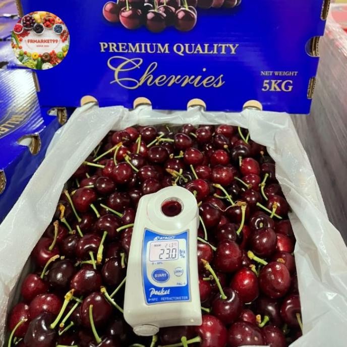 Buah Cherry Merah Fresh Import Promo | Buah Ceri merah 500 grm