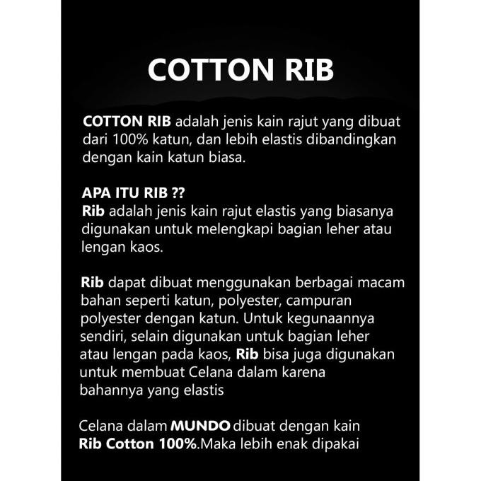 Mundo- Celana Dalam Mundo- Celana Dalam Pria-Iwrm13 Terbaru