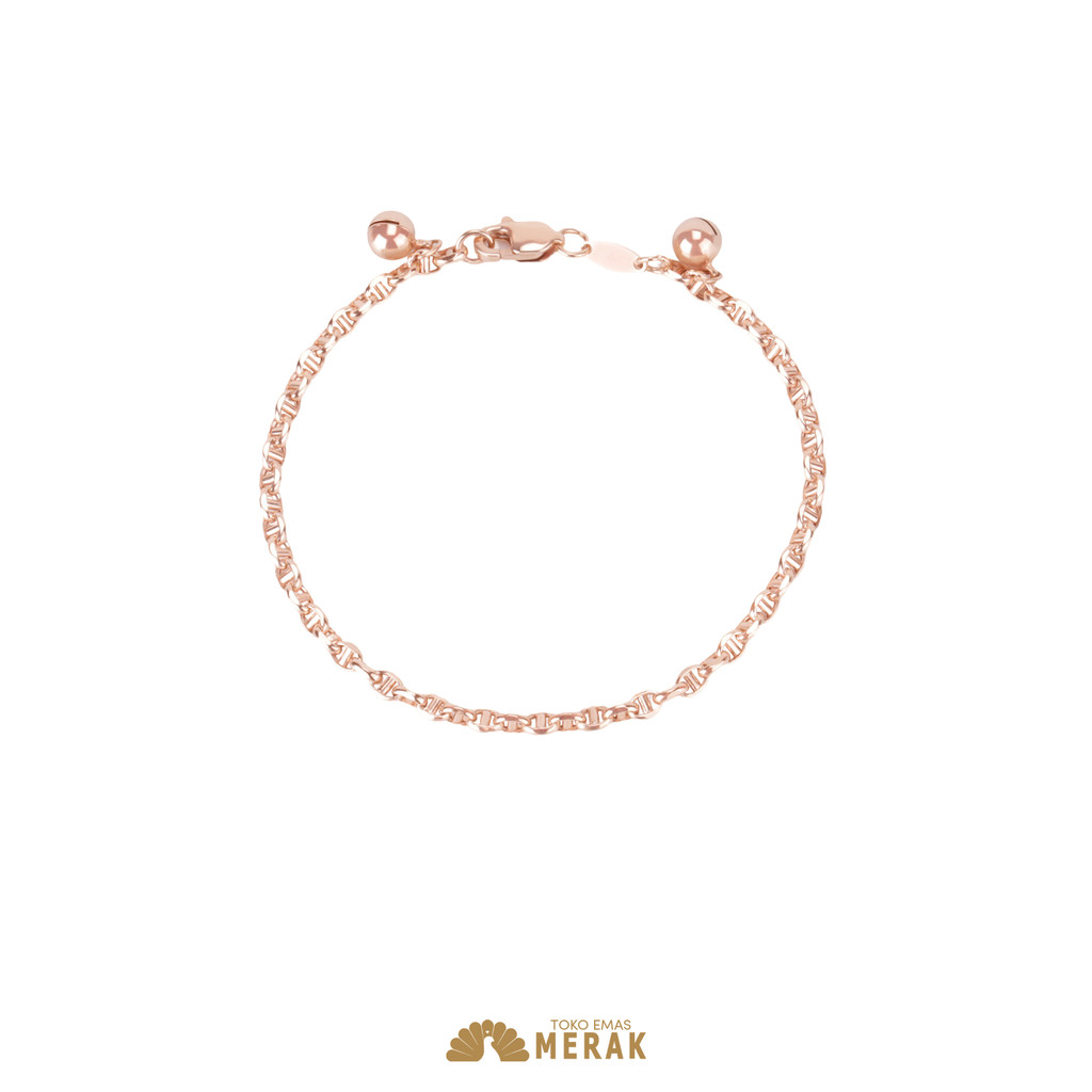 Gelang Rantai Emas 17K Aretha - Toko Emas Merak Semarang