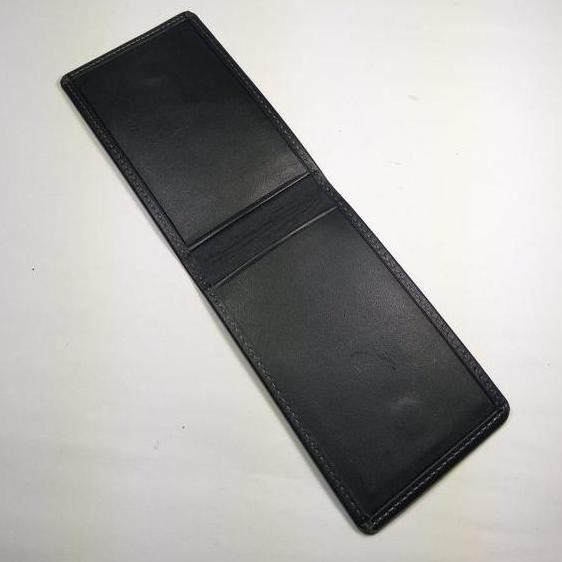 

Promo Id Card Holder Kulit Asli Warna Hitam Model Selip Saku Magnet