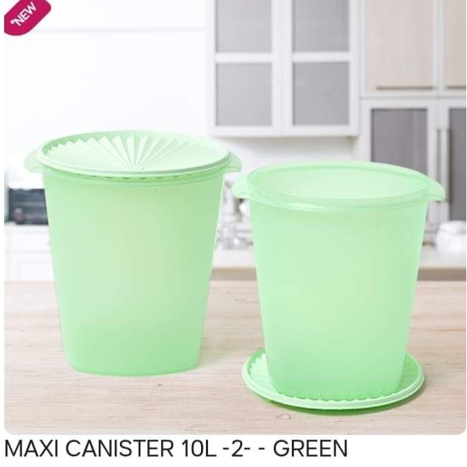 HEMAT toples tupperware 10 liter// maxy canister