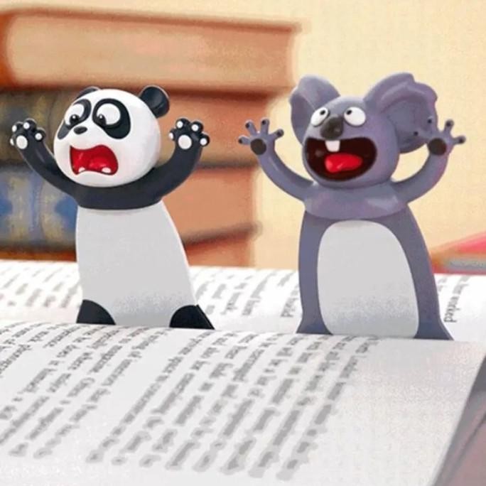 

Sale Pembatas Buku Bookmark 3D Animals Funny Cute Binatang Lucu
