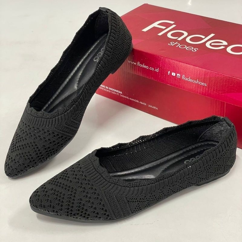 New Sepatu Wanita Rajut Fladeo R03 Grade ORI Berkualitas
