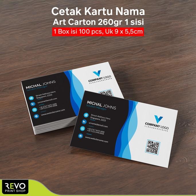 

Sale Kartu Nama 1 Sisi / Cetak Kartu Nama / Name Card 1 Sisi