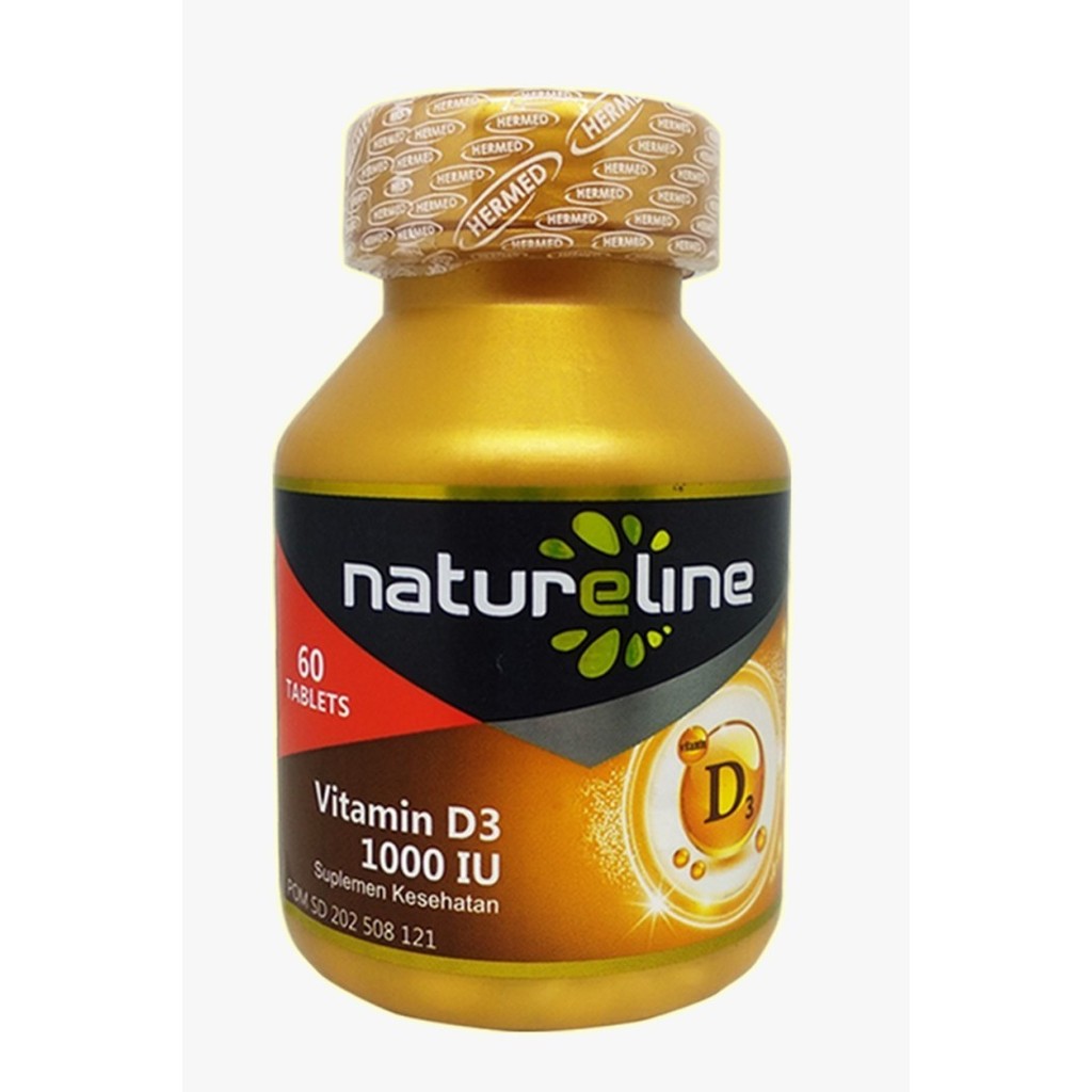 NATURELINE VITAMIN D3 1000 IU 60 TABLET / VITAMIN D3